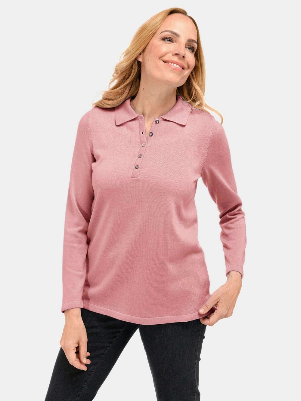 Goldner Pullover Damen