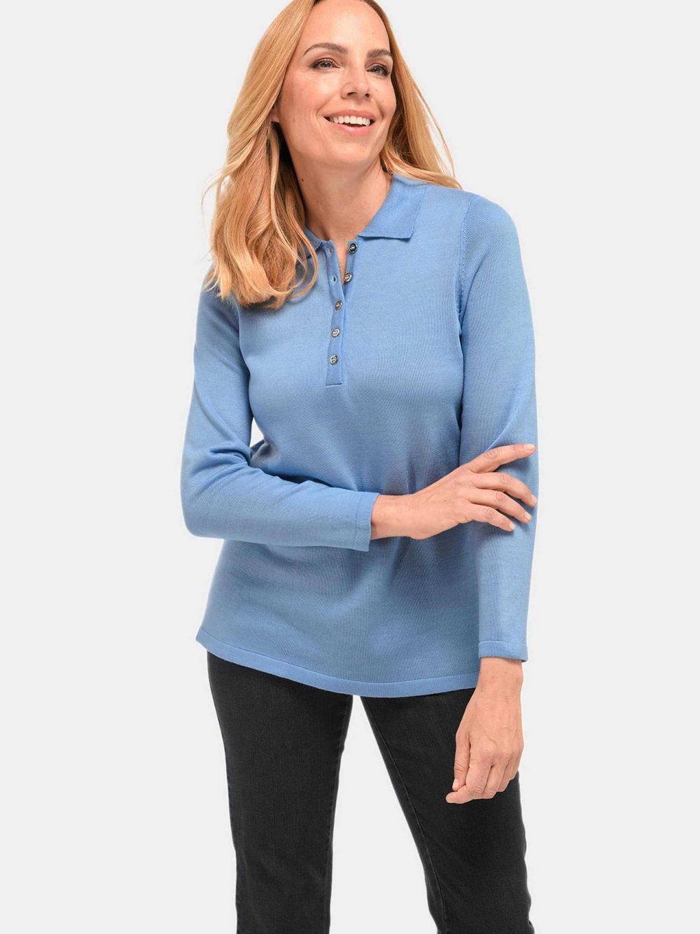 Goldner Pullover Damen