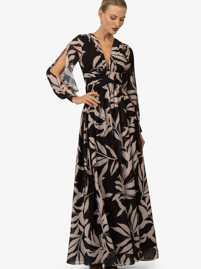 Kraimod Abendkleid Damen gemustert