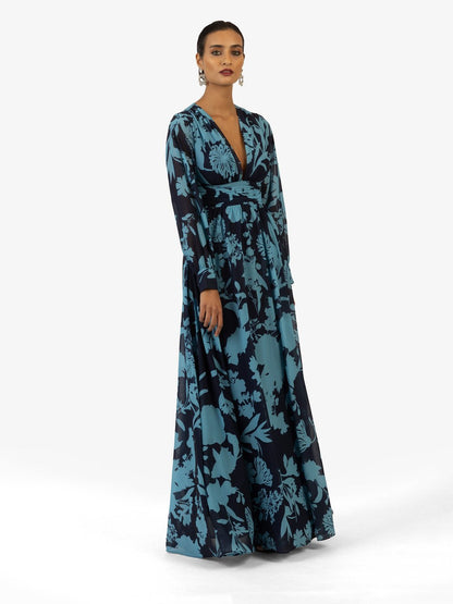 Kraimod Abendkleid Damen gemustert