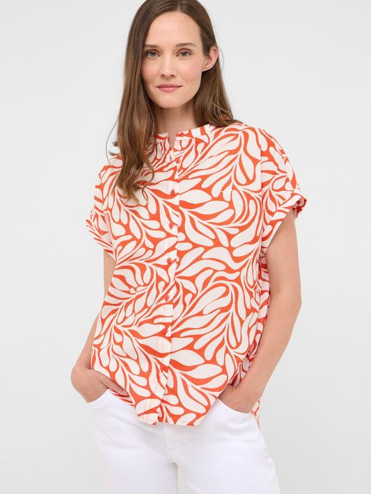 Mustang Bluse Damen Baumwolle