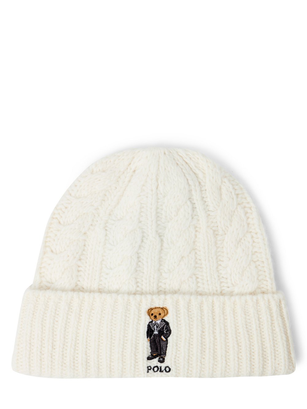 Polo Ralph Lauren Wollmütze mit Alpaka und Leinen Damen Wolle