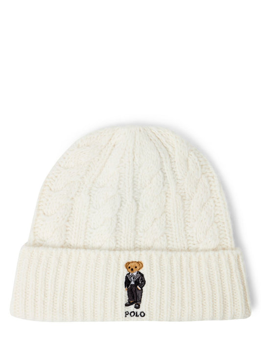 Polo Ralph Lauren Wollmütze mit Alpaka und Leinen Damen Wolle