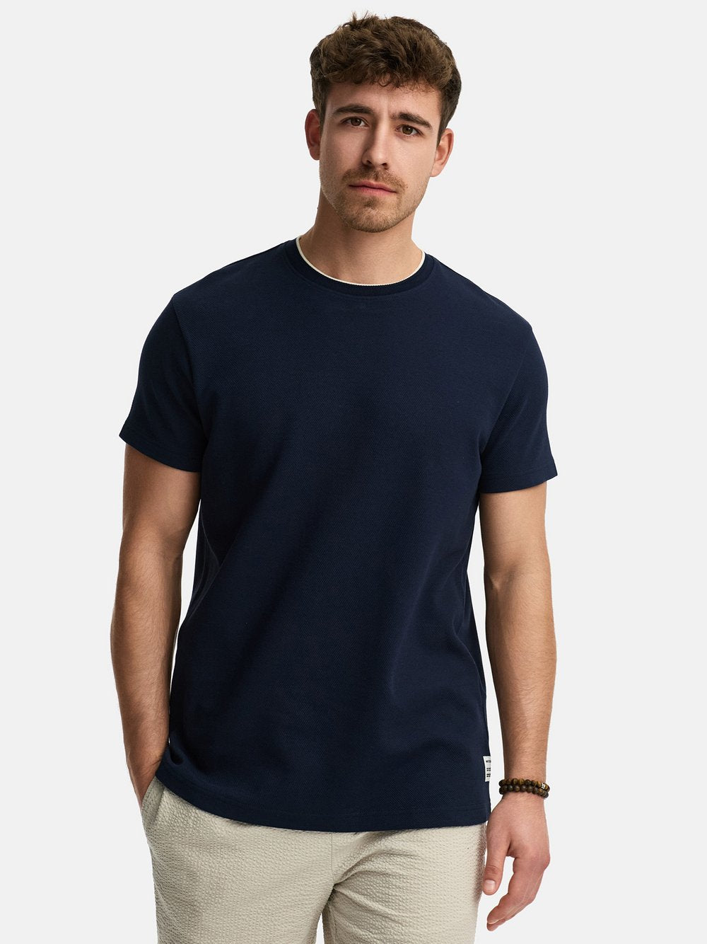 Indicode T-Shirt Herren Baumwolle