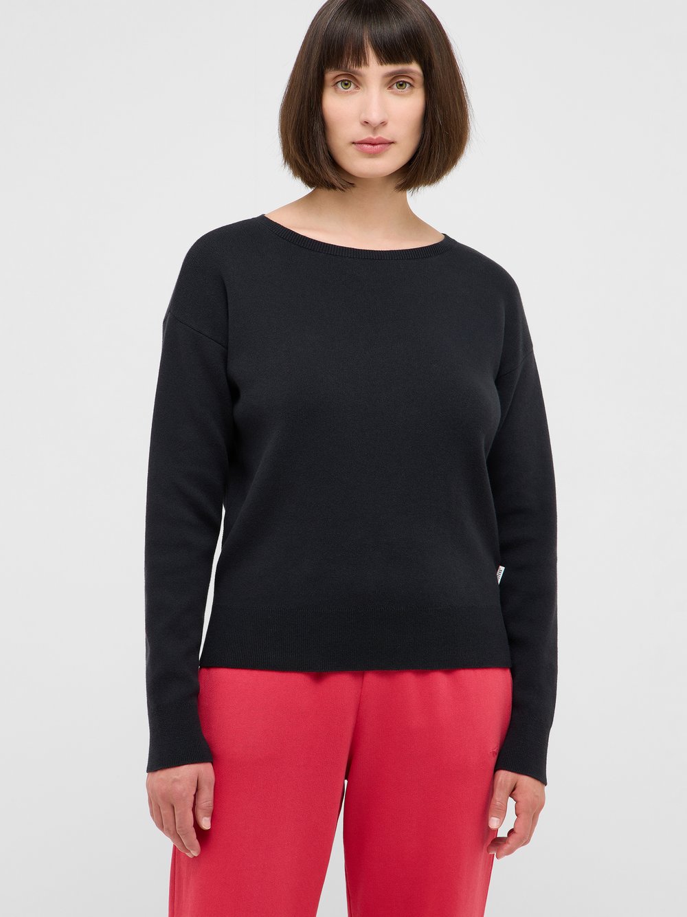 Mustang Strickpullover Damen Baumwolle