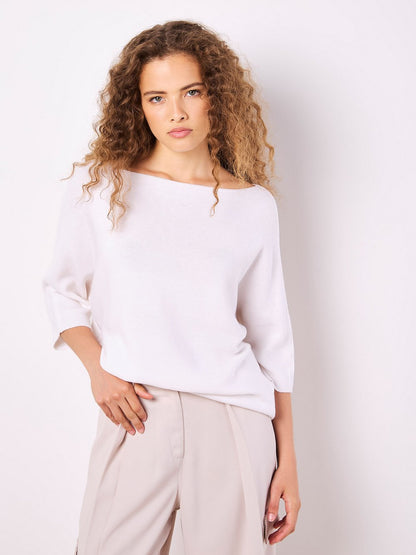 Apricot Pullover Damen Baumwolle