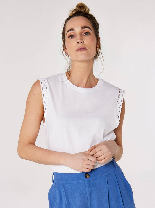 Apricot Top Damen Baumwolle