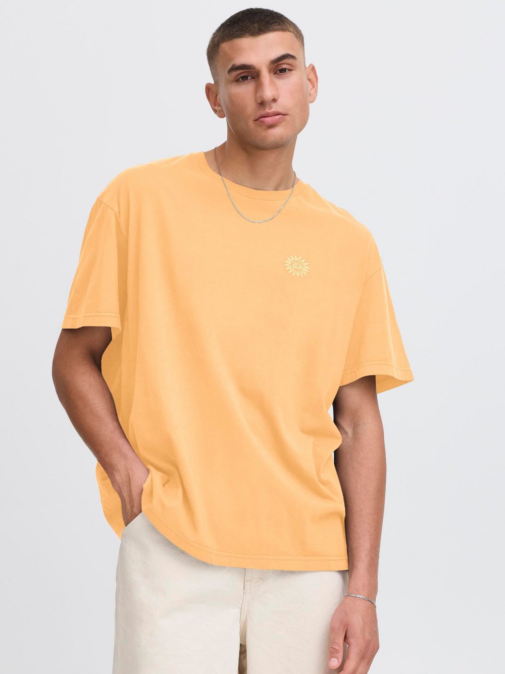 BLEND Rundhalsshirt Herren Baumwolle bedruckt