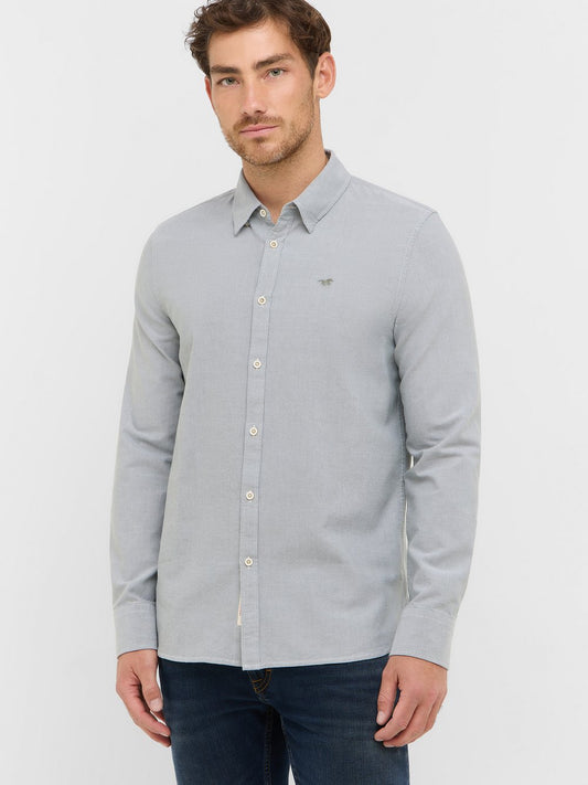 Mustang Hemd Herren Slim Fit Baumwolle