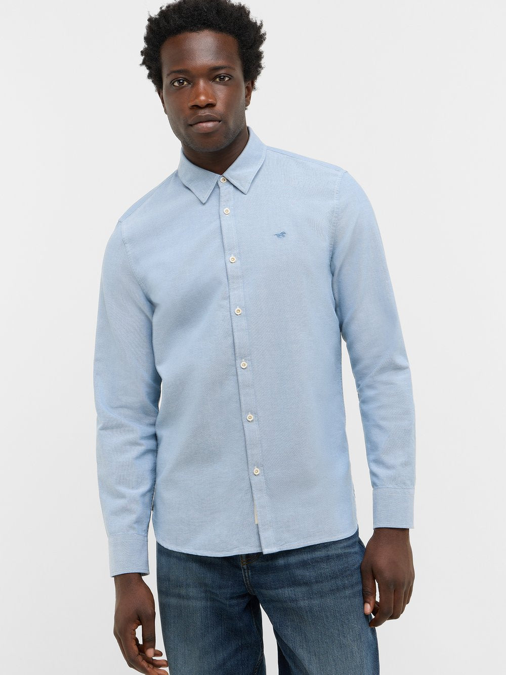 Mustang Hemd Herren Slim Fit Baumwolle