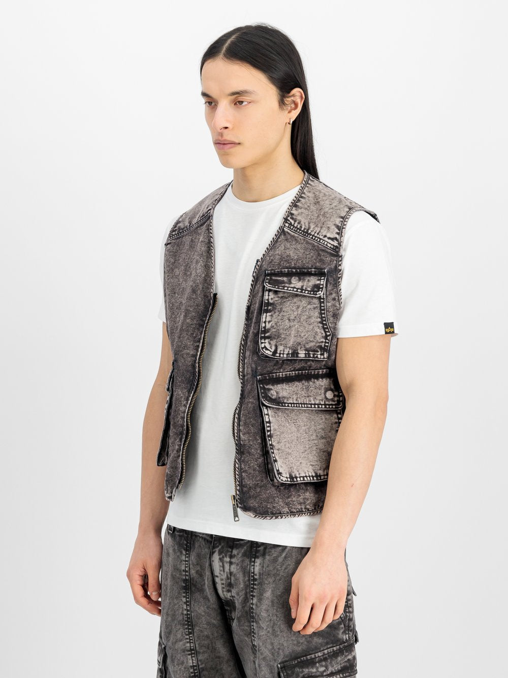 Alpha Industries Weste Herren Baumwolle