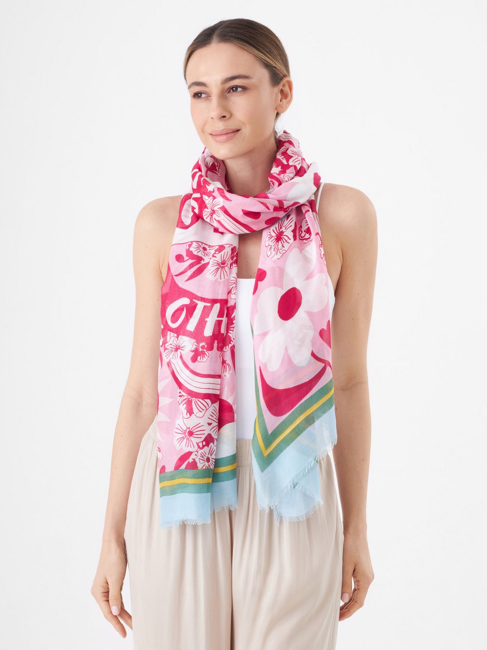 Codello Schal Damen Viskose bedruckt