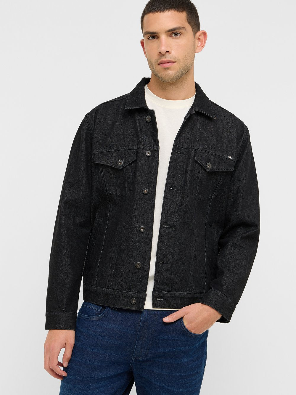 Mustang Jeansjacke Herren Baumwolle