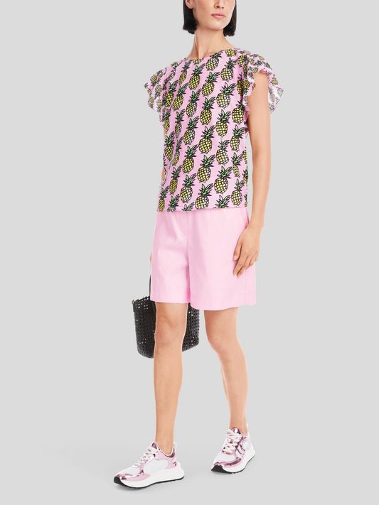 Marc Cain Bluse Damen Baumwolle gemustert