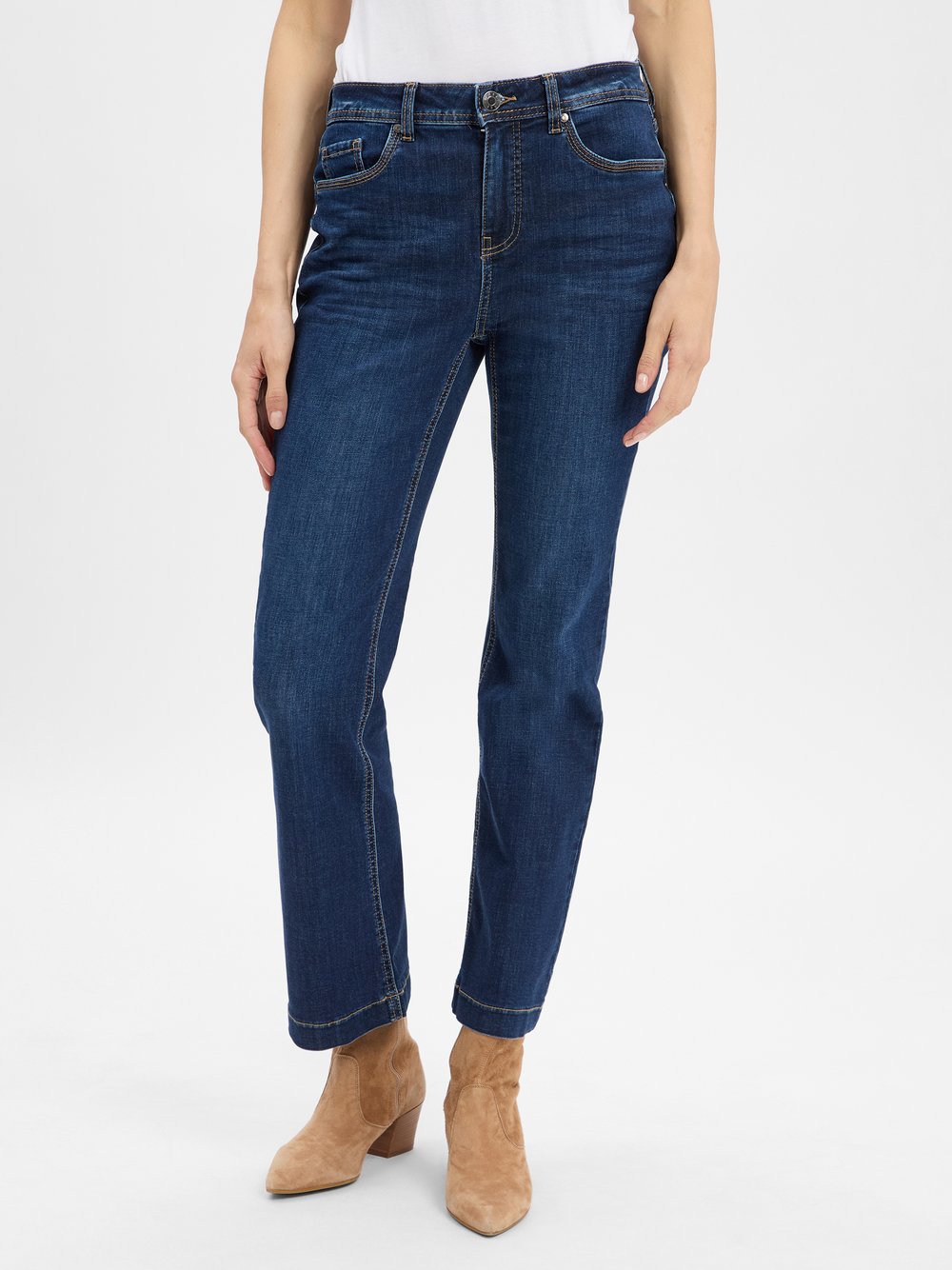 Street One Bootcut Jeans Damen Baumwolle