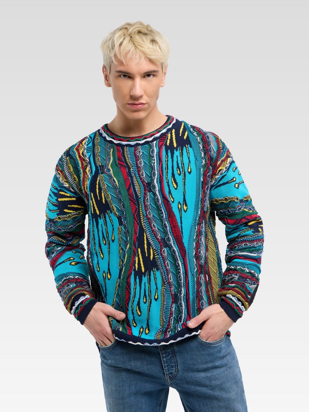 Carlo Colucci Geldbörse Damen gemustert