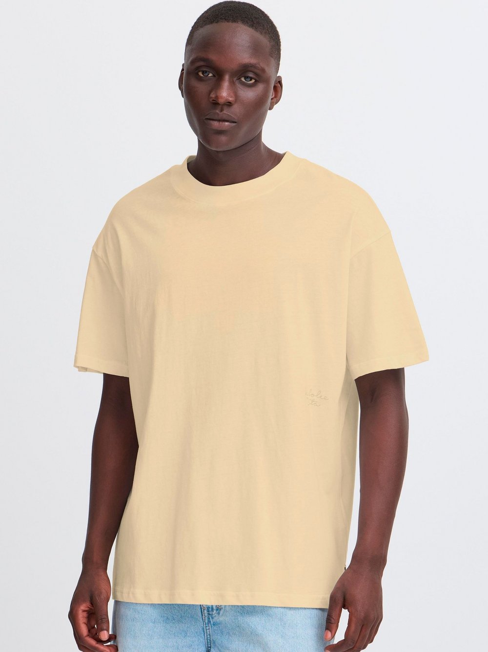 BLEND Rundhalsshirt Herren Baumwolle bedruckt