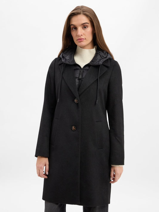 comma casual identity Kurzmantel mit Woll-Anteil Damen