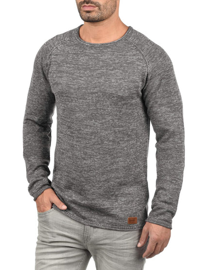 BLEND Strickpullover Herren Baumwolle
