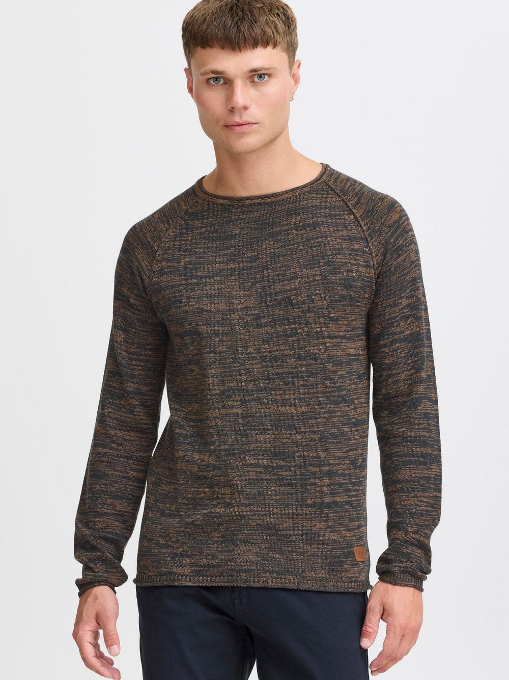 BLEND Strickpullover Herren Baumwolle