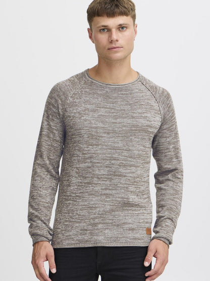 BLEND Strickpullover Herren Baumwolle