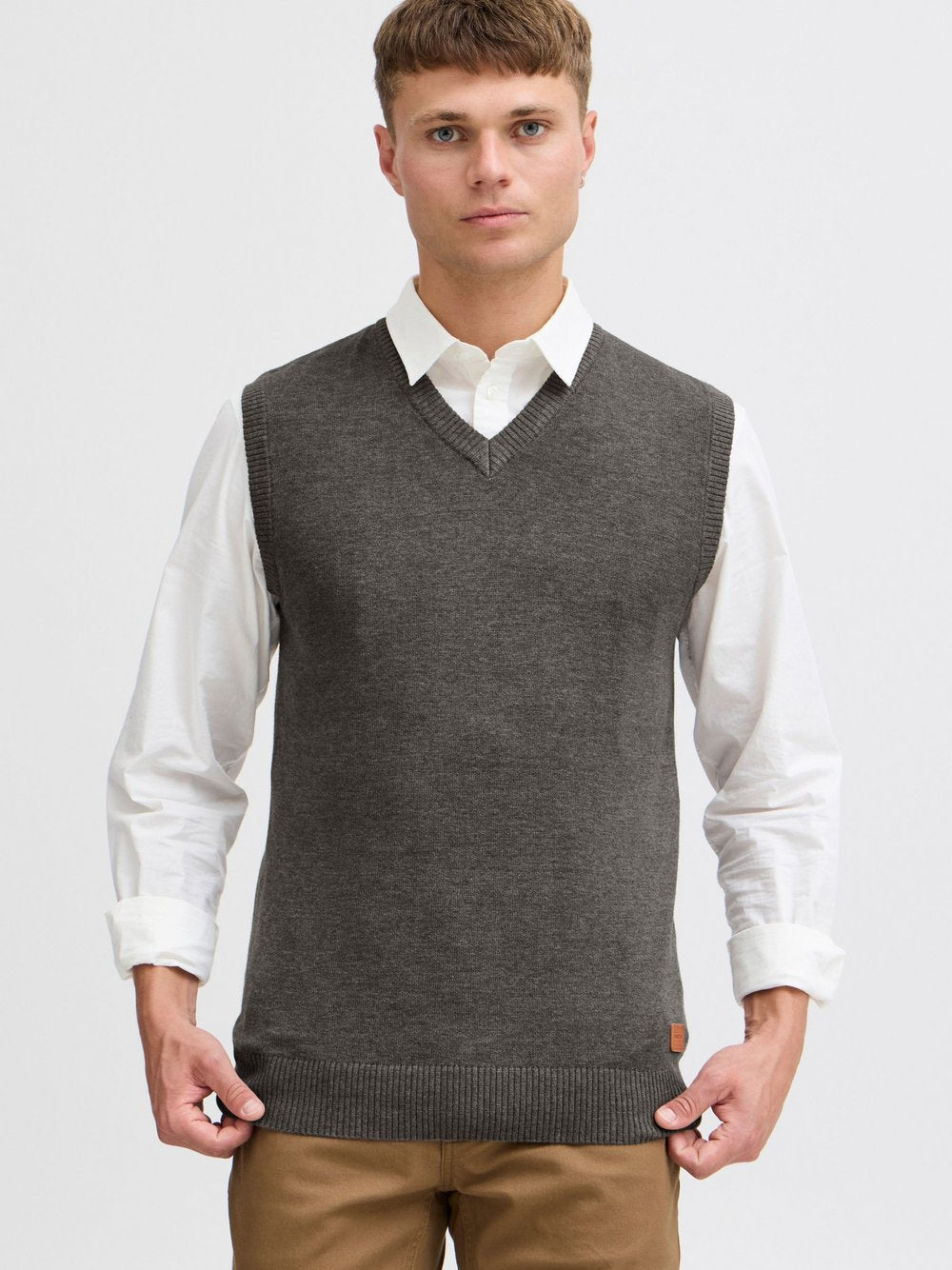 BLEND Pullunder Herren Baumwolle