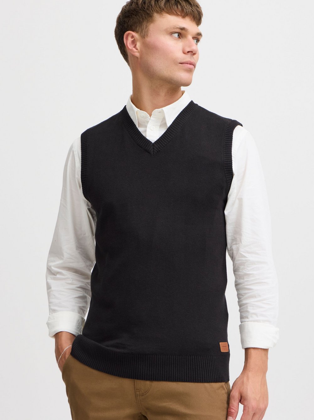 BLEND Pullunder Herren Baumwolle