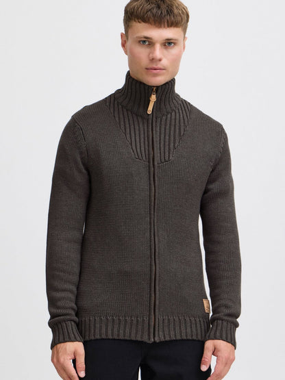 Solid Strickjacke Herren Baumwolle