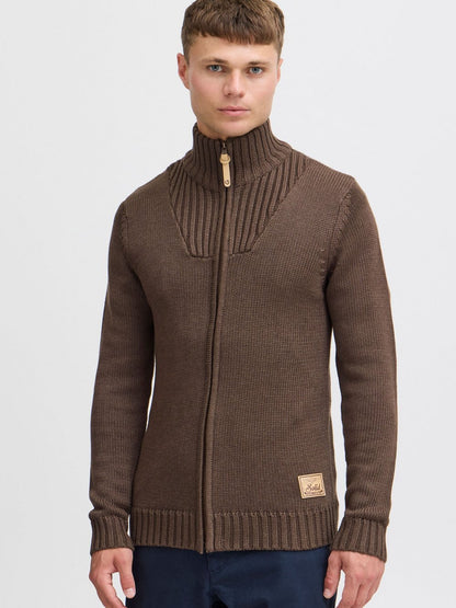 Solid Strickjacke Herren Baumwolle