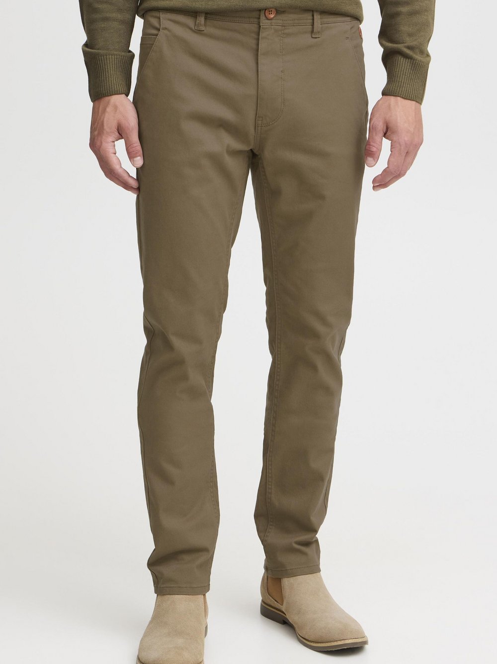 Kronstadt Chinohose Herren Baumwolle meliert