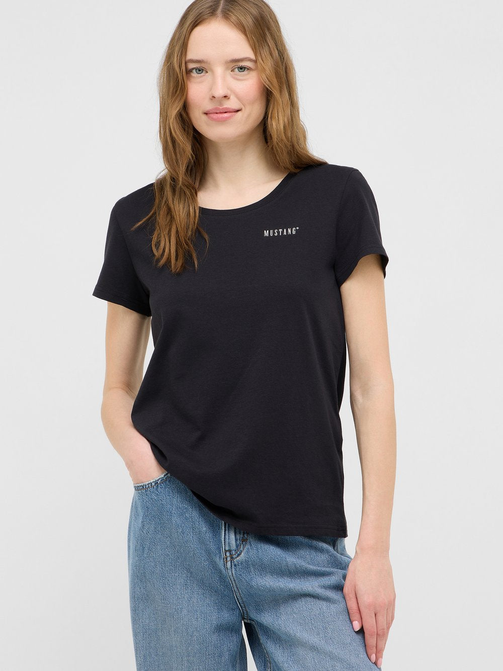 Mustang T-Shirt Damen Baumwolle