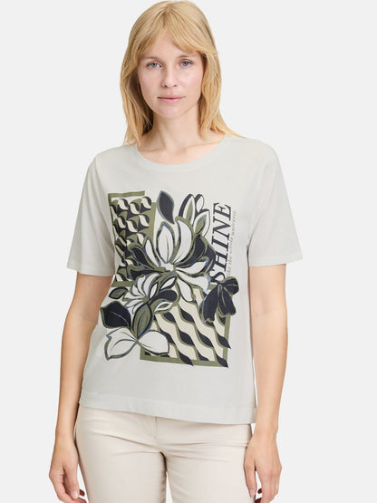 Betty Barclay Basic Shirt Damen Baumwolle bedruckt