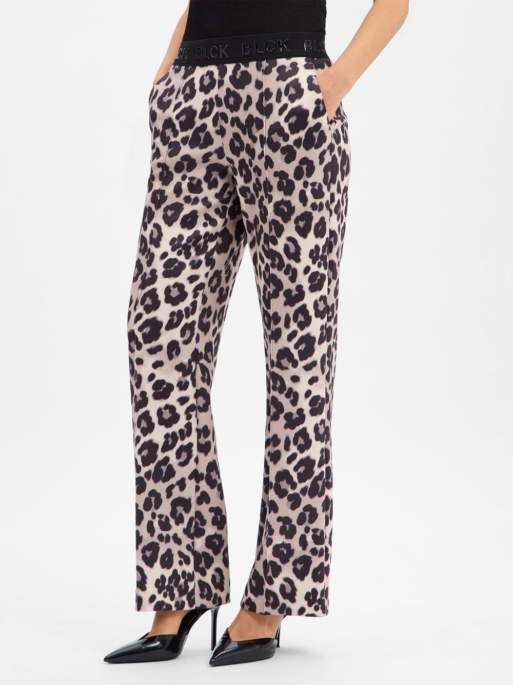 s.Oliver LABEL Stoffhose Damen gemustert