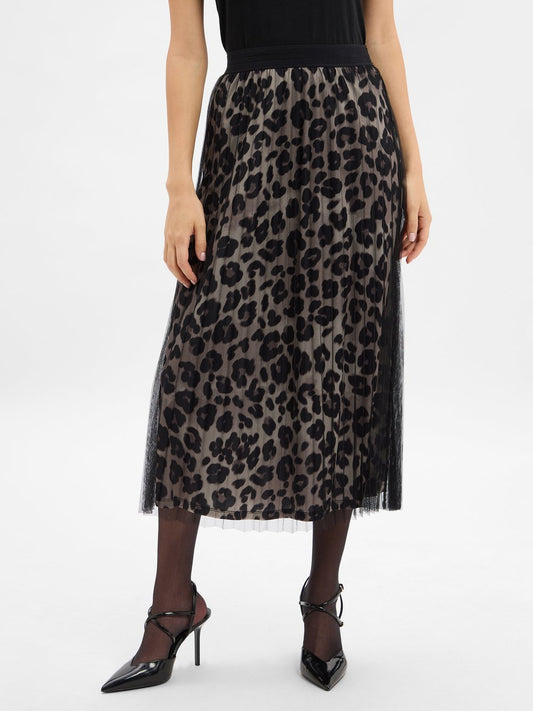 s.Oliver LABEL Rock Damen Mesh gemustert