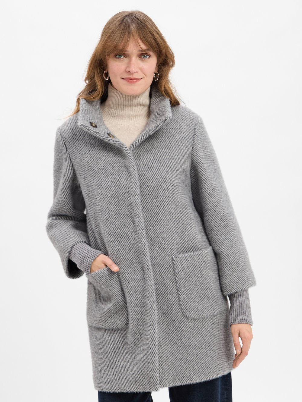 s.Oliver LABEL Jacke Damen Polyamid strukturiert