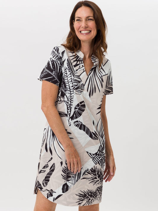 TUZZI Wendekleid Damen Stretch bedruckt