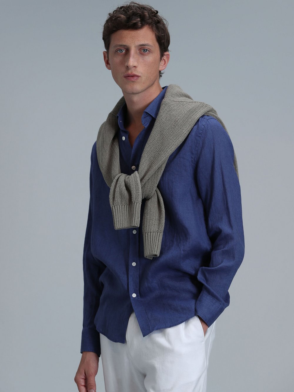 Lufian Shirt PİTAYA Herren Leinen