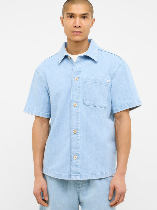 Mustang Hemd Herren Modern Fit Baumwolle