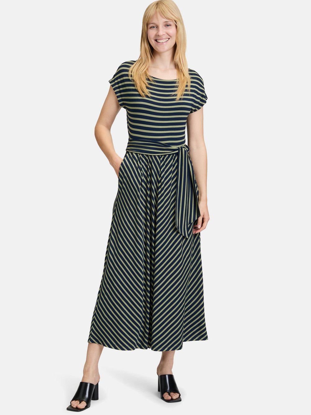 Betty Barclay Jerseykleid Damen Viskose gestreift