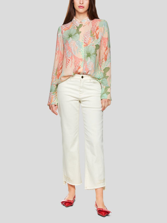 Marc Cain Bluse Damen gemustert