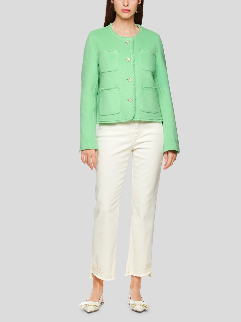 Marc Cain Outdoor-Jacke Damen Wolle