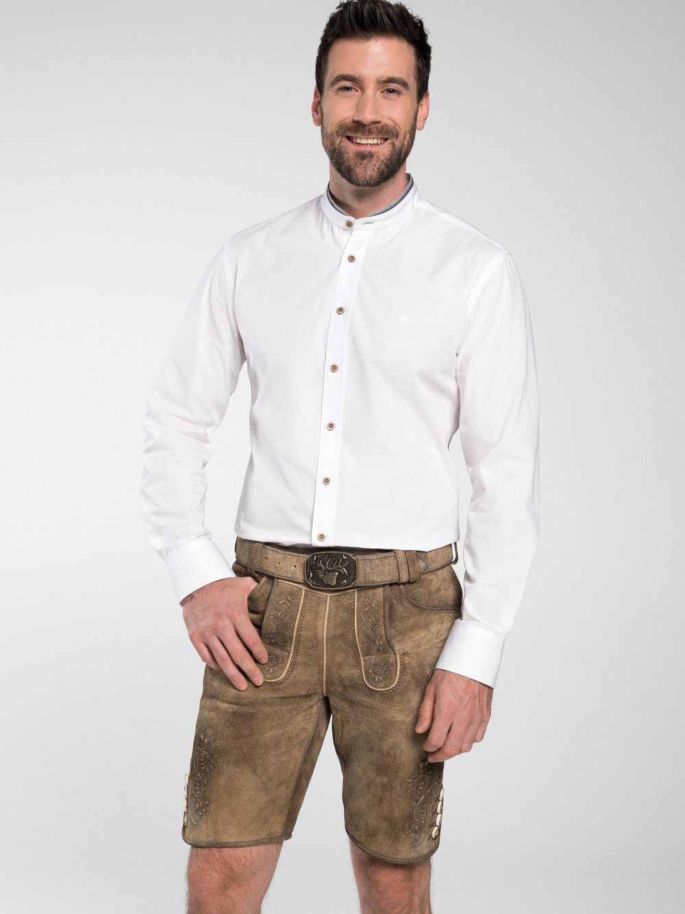 Spieth & Wenksy Trachtenhemden Herren Regular Fit Baumwolle