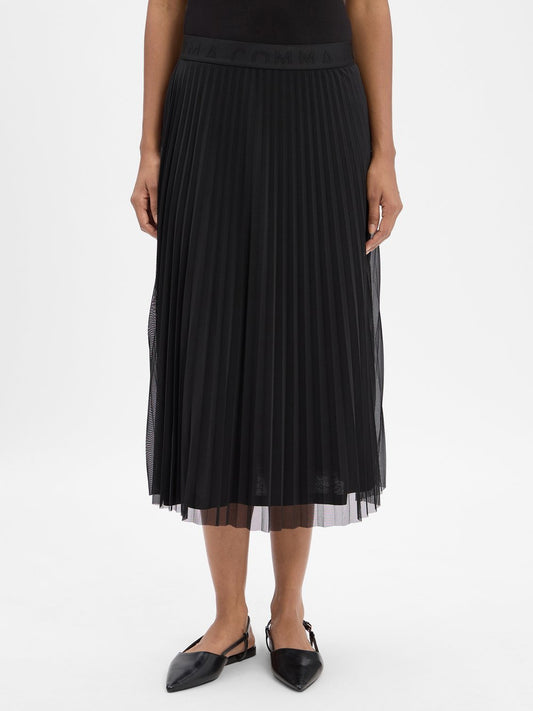 comma Plisseerock Damen