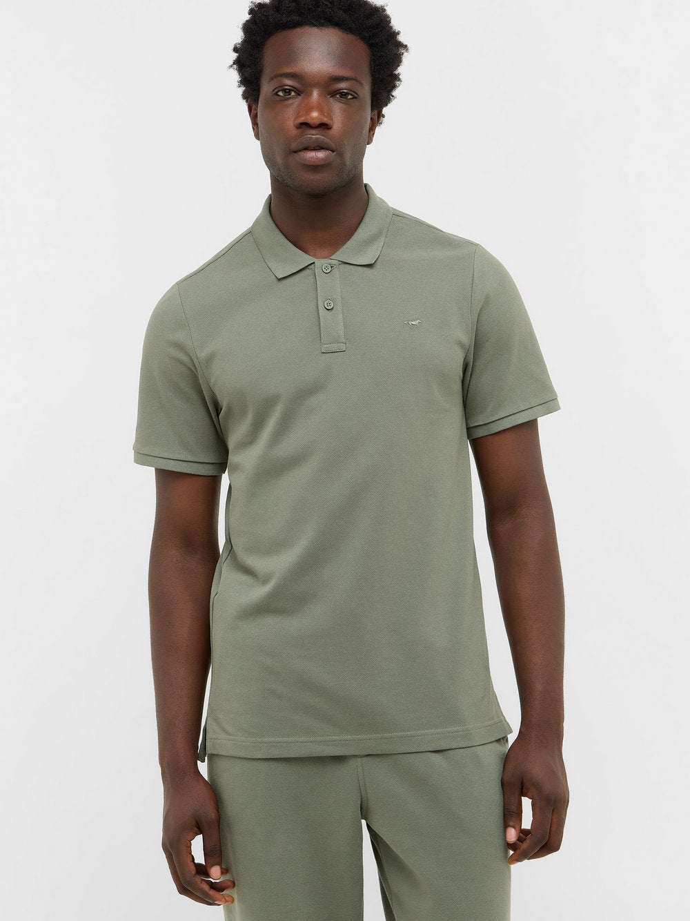 Mustang Polo Herren Baumwolle