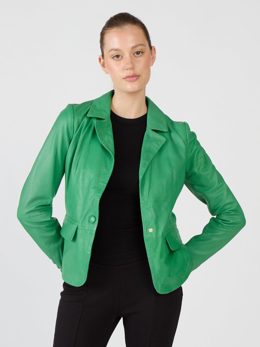 Maze Lederblazer Damen