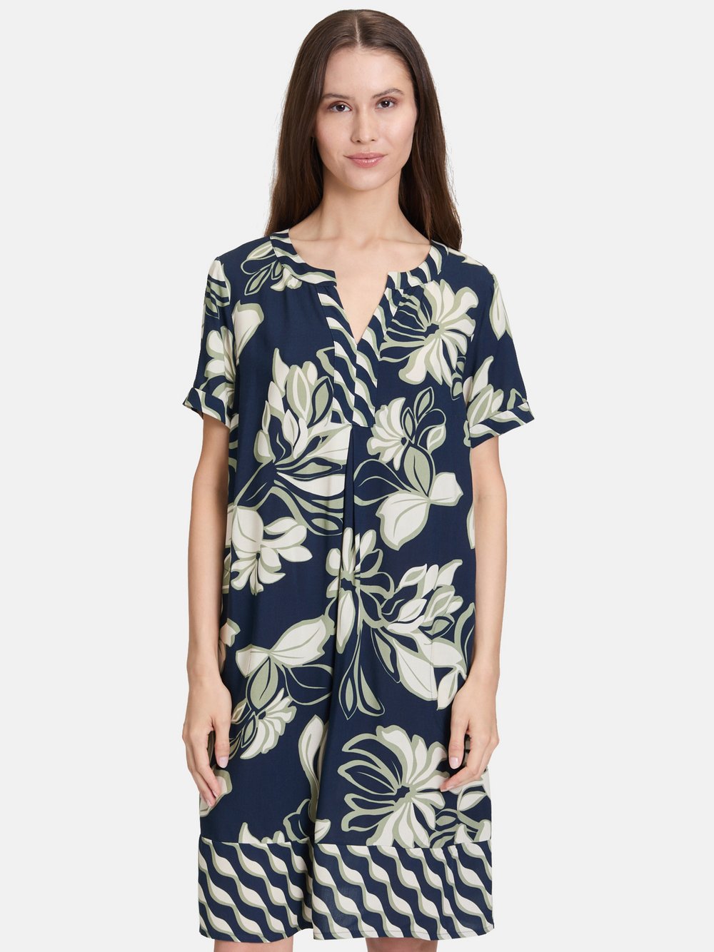 Betty Barclay Tunikakleid Damen Viskose gemustert