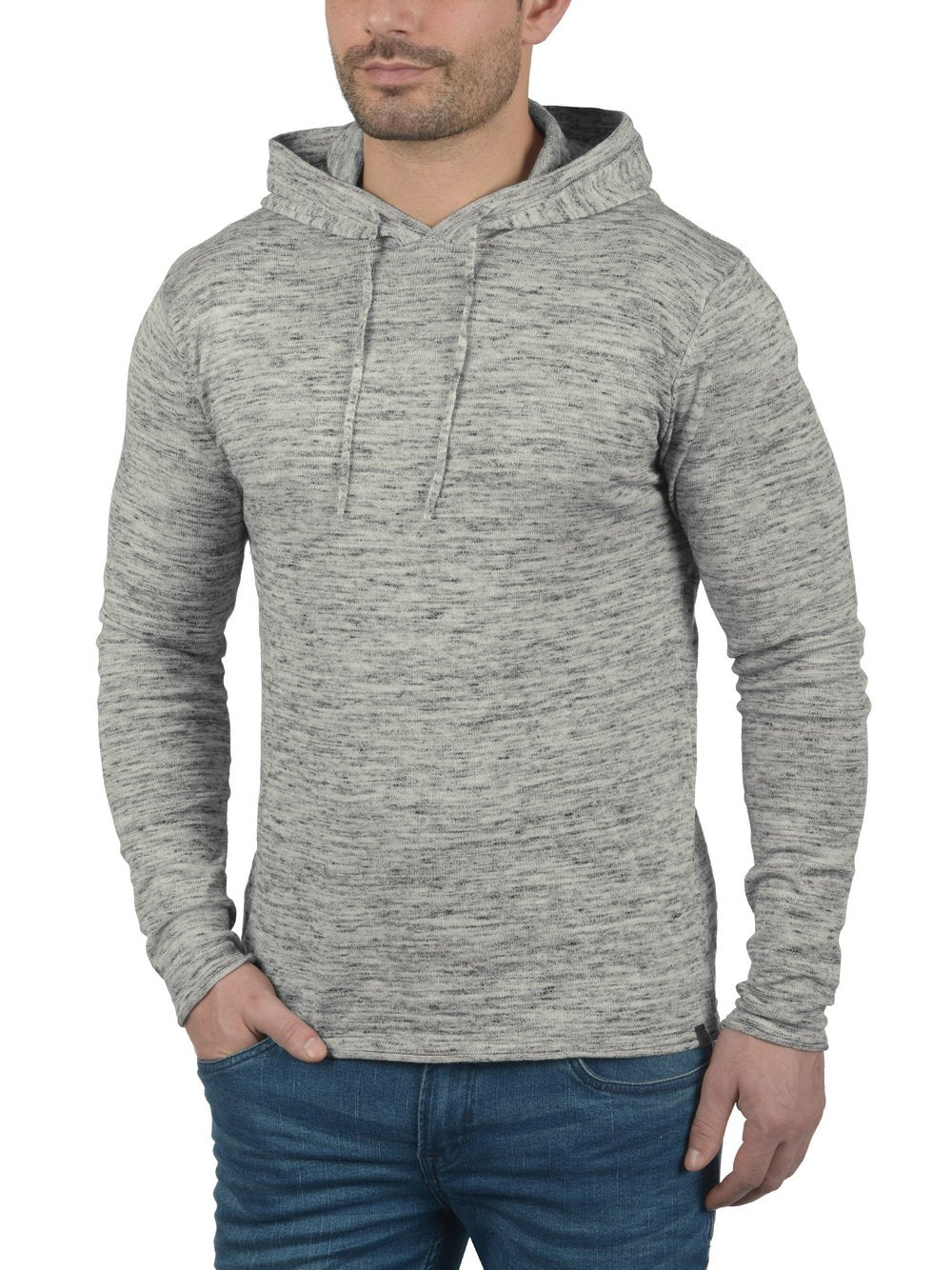 BLEND Kapuzenpullover Herren Baumwolle gemustert