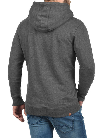 BLEND Kapuzensweatjacke Herren Baumwolle