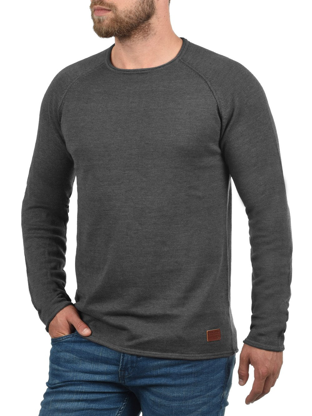 BLEND Strickpullover Herren Baumwolle
