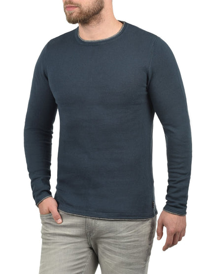 BLEND Strickpullover Herren Baumwolle